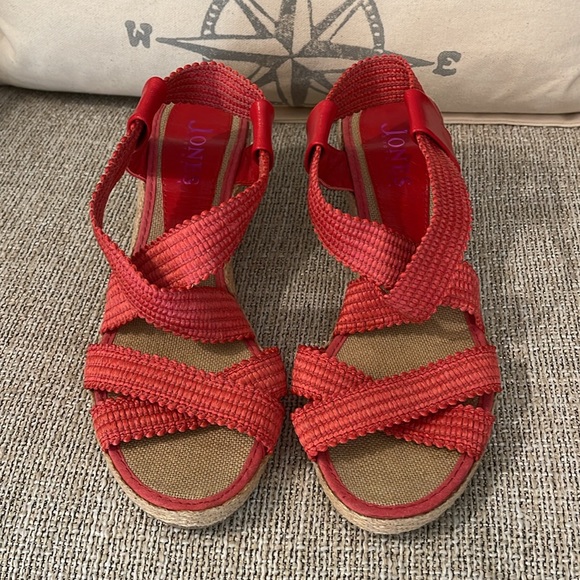 Jones the bookmaker espadrilles coral 8.5 - Picture 8 of 11